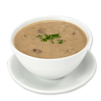 Cream of mushroom soup